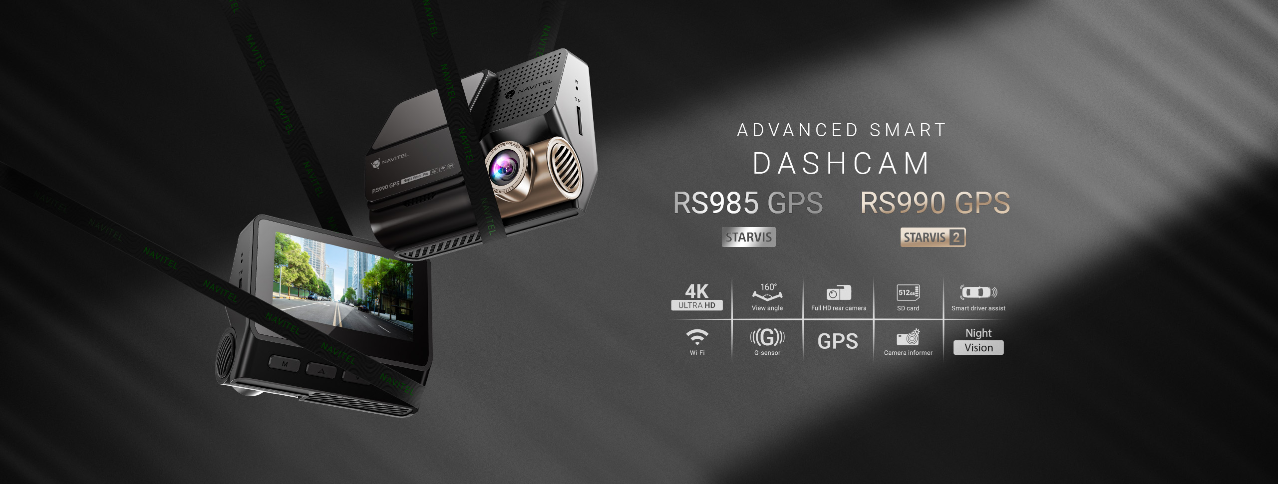 Introducing the new NAVITEL RS985 and RS990 with SONY sensors, ADAS & GPS capabilities