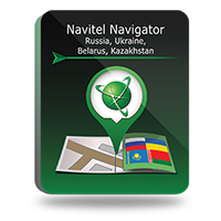 Navitel Navigator. Belarus, Cazaquistão, Rússia, Ucrânia